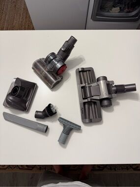 Dyson Gray and Silver Multi-Tool Vacuum Accessory Set